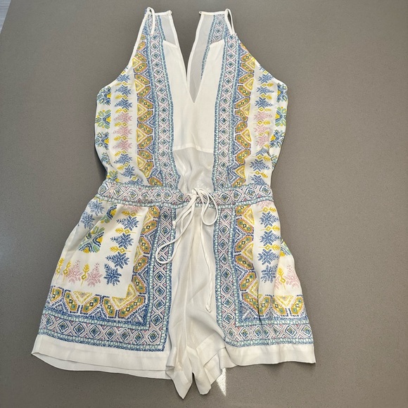 BCBG flower colorful print romper - Picture 14 of 14